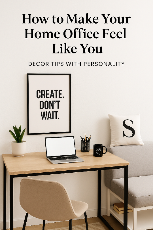 How to Make Your Home Office Feel Like You: Decor Tips with Personality
